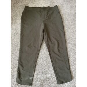 Sherpa Design Women's Pull On Hiking Travel Tech Pants Green Size XL